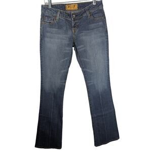 Seven7 Womens Jeans Sz 6 flare Low rise Low Waist31,Rise 7"